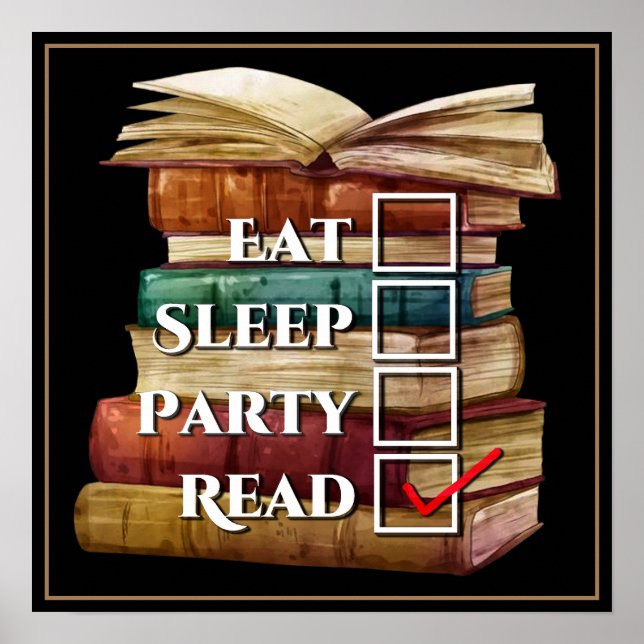 Póster Leer primero (Frente)