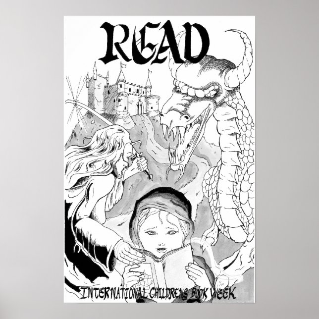 Póster LEER Semana Internacional de la Infancia (Frente)