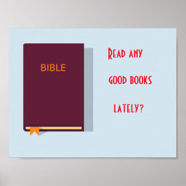 Póster Leer tu biblia