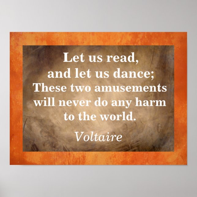 Póster Leer y bailar (Frente)