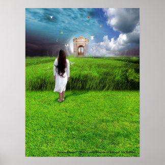 Póster leftalone2, " Acceso Denegado " Con Complementos..