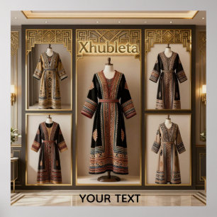 Póster Legado de Lujo: La Geometría Sagrada de Xhubleta