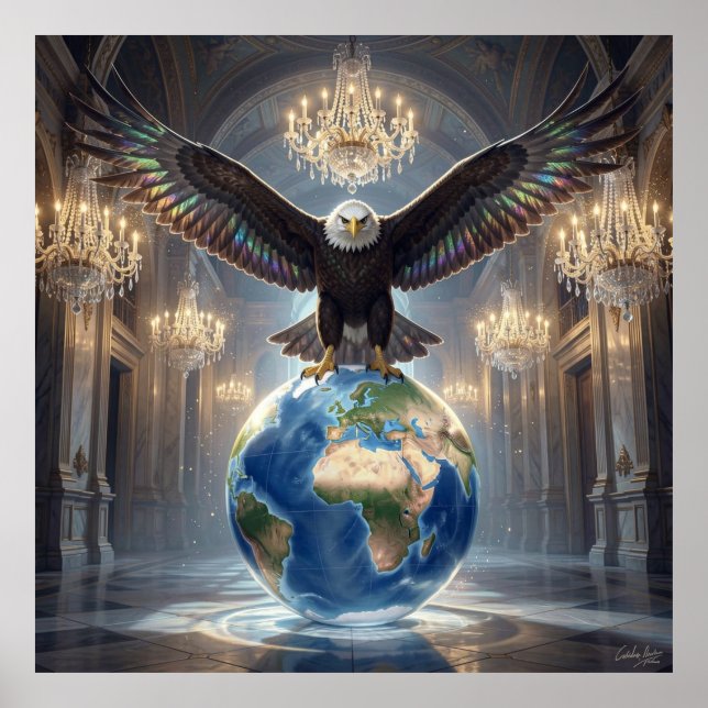 Póster Legado Ornate en Vuelo (Frente)