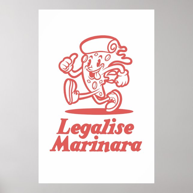 Póster Legalize Marinara Poster (Frente)
