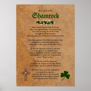 Póster Legend of the Shamrock Frameable Poster