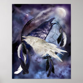 Póster Legend Of The White Raven Art Print/