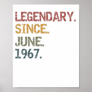 Póster Legendario desde junio de 1967