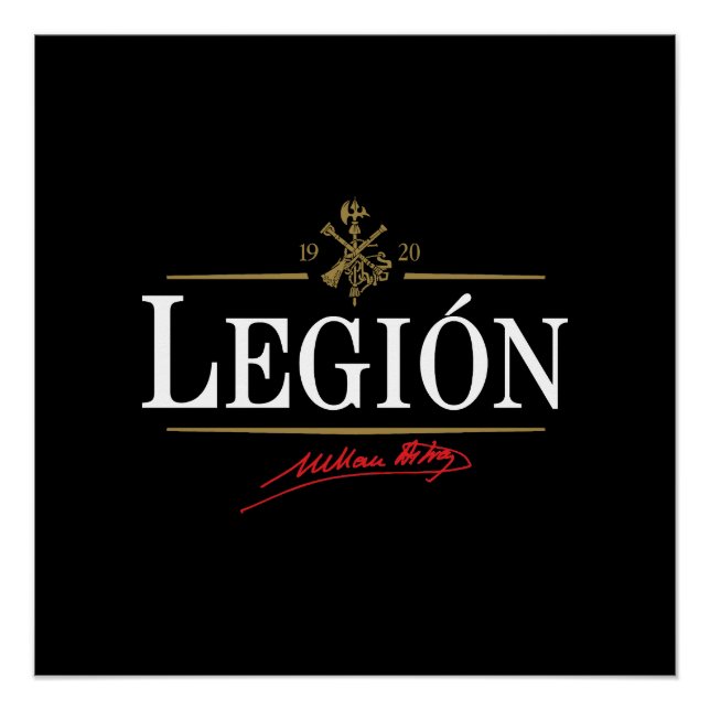 Póster Legión (Anverso)