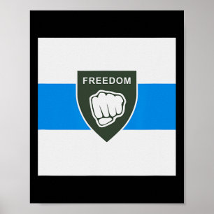 Póster Legión Libertad de Rusia - Ruso Desertor Por Slav