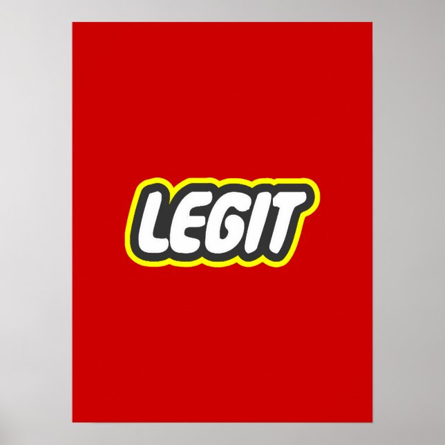 Póster Legit Poster (Frente)
