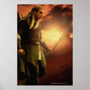 Póster LEGOLAS GREENLEAF™ con el arco