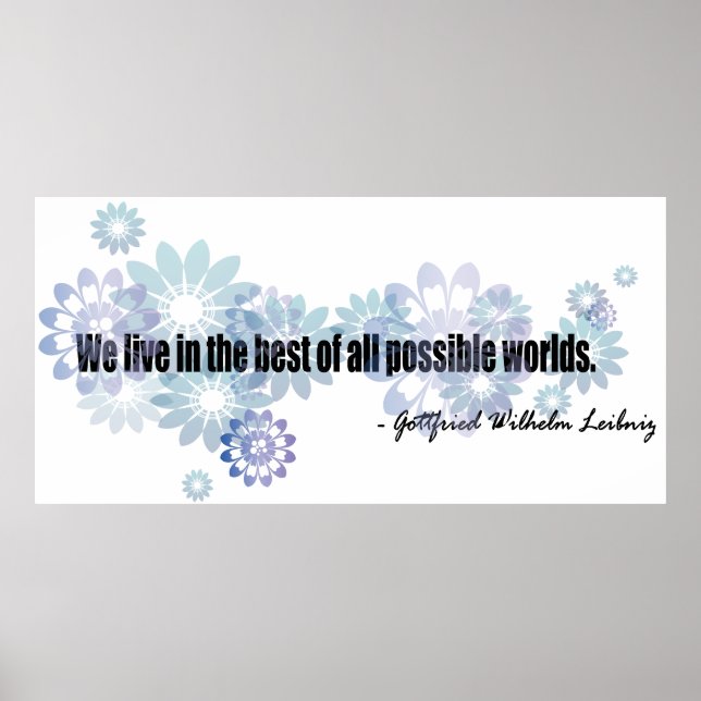 Póster Leibniz (Frente)