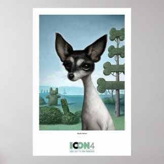 Póster Leister Dog Poster