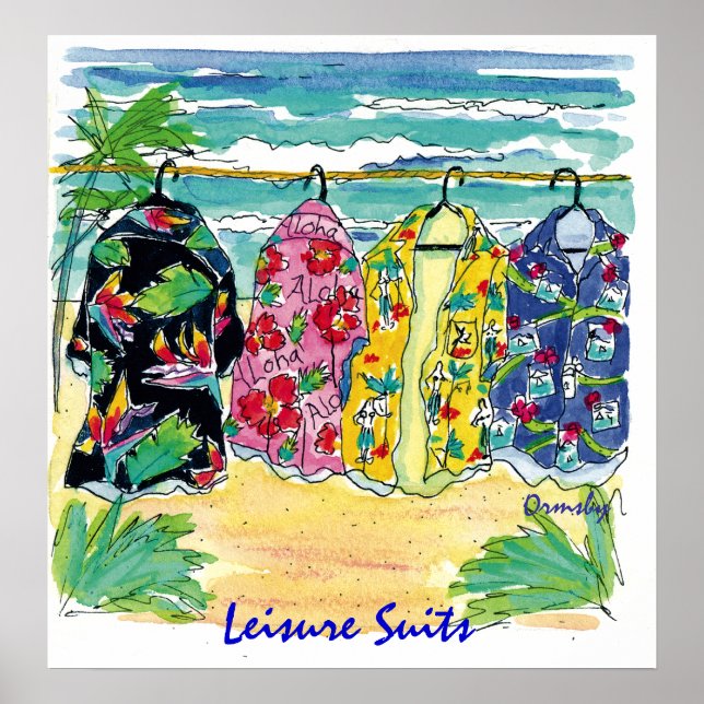 Póster Leisure-Suits-poster (Frente)