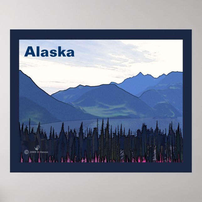 Póster Lejano Norte (Frente)