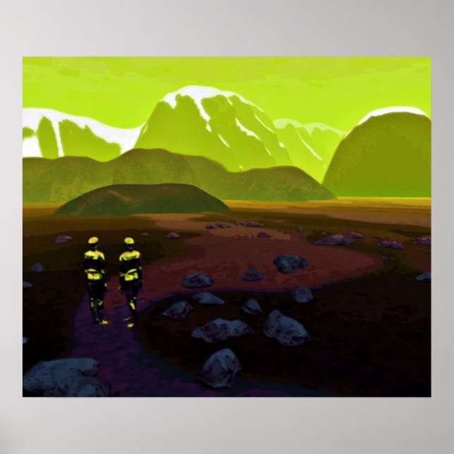 Póster Lejos de casa (Frente)