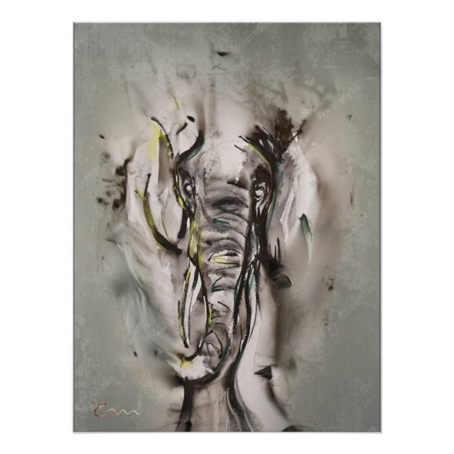 Póster Léléphant (Anverso)