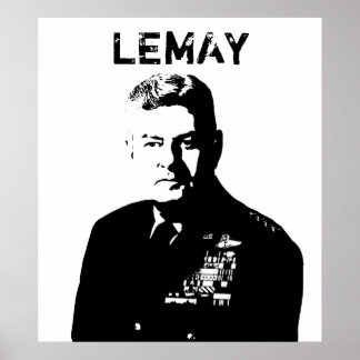 Póster Lemay — Blanco y negro