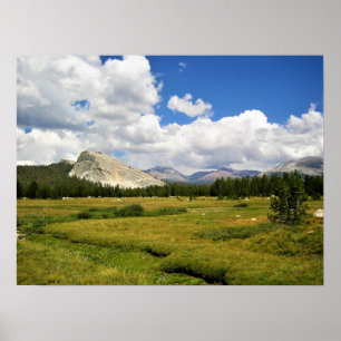 Póster Lembert Dome in Tuolumne Meadows, Yosemite, CA