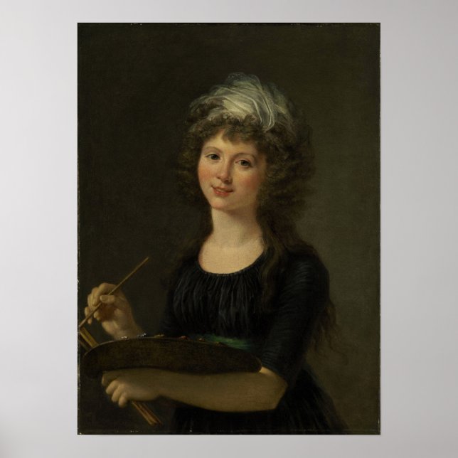 Póster Lemoine - autorretrato (Frente)