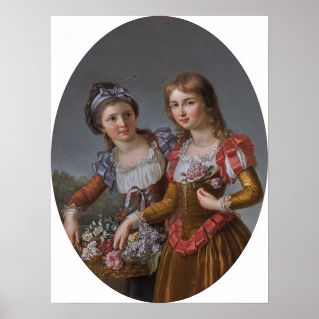 Póster Lemoine - Las dos hermanas (Frente)