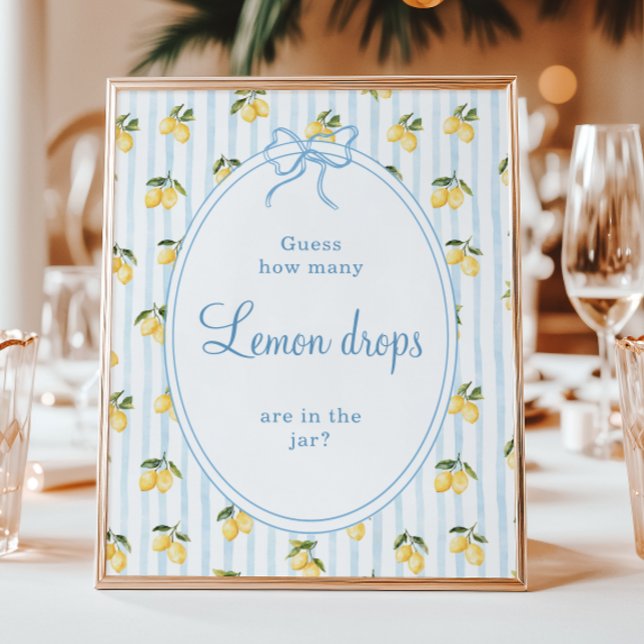 Póster Lemon Blue Bow Italiano Adivinar cuántas gotas de  (Subido por el creador)