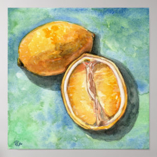 Póster Lemon feliz