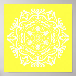 Póster Lemon Mandala
