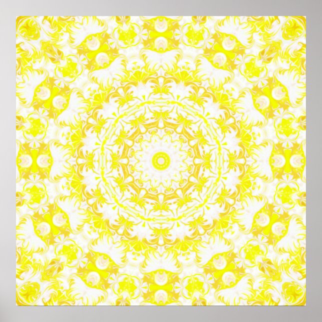Póster Lemon Meringue Kaleidoscope (Frente)