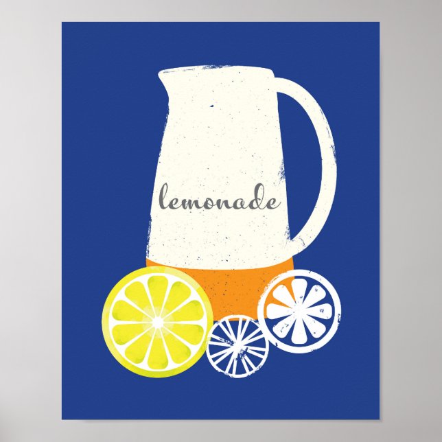Póster Lemonade Pitcher Poster Art (Frente)