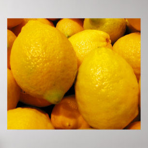 Póster Lemones frescos 24"x20" Poster