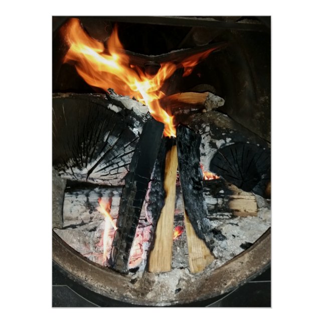 Póster Leña (Anverso)