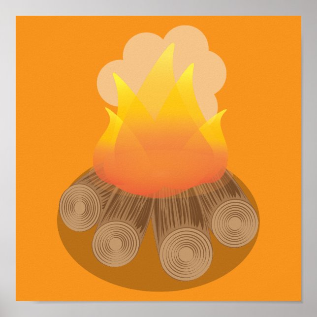 Póster Leña (Frente)