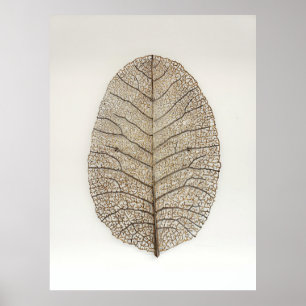 Póster Leña marrón