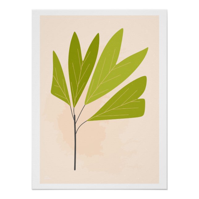 Póster Leña seca (Anverso)