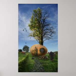 Póster lenguado del submarino del novi de la nada -