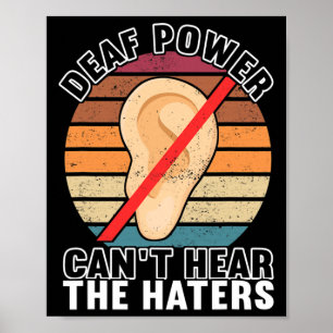 Póster Lenguaje de Rótulo Asl Concienciación Idioma Rótul