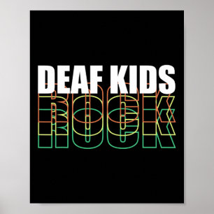 Póster Lenguaje de Rótulo infantil