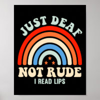 Lenguaje de Rótulo sordo asno sordomudo no grosero