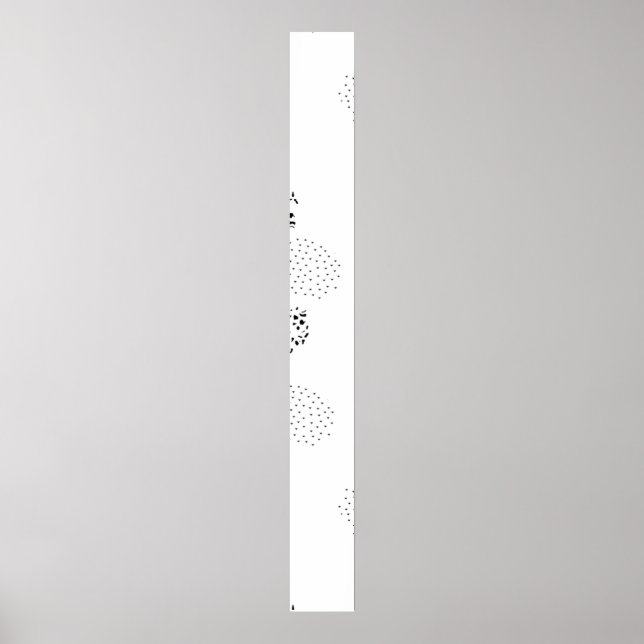Póster Lenguaje, Rótulo peatonal de deriva de la nieve (Frente)