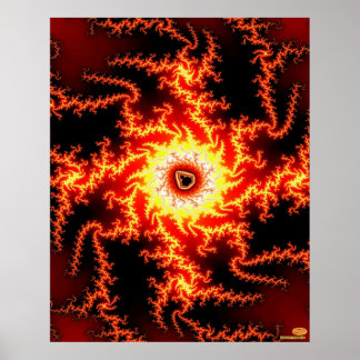 Póster Lenguas de fuego