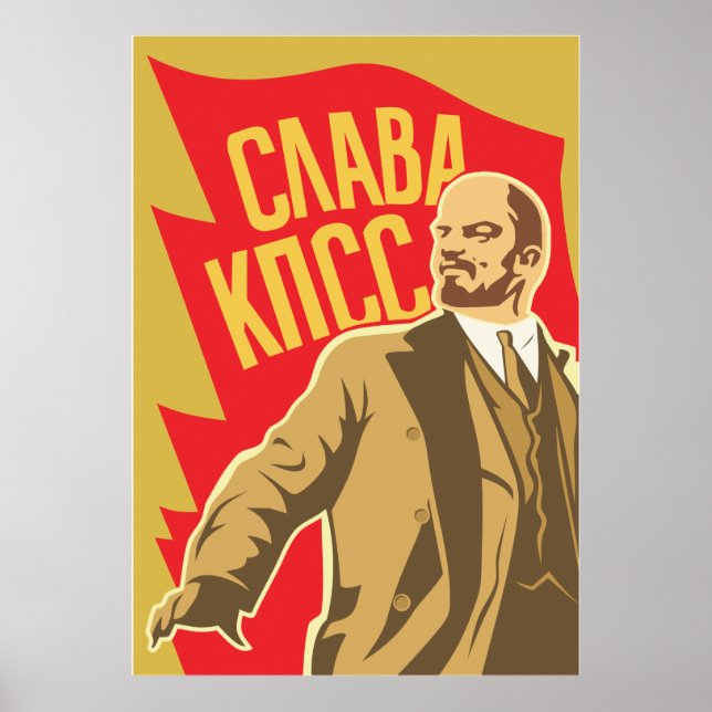 Póster Lenin (Frente)