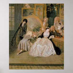 Póster L'Enseigne de Gersaint, 1720