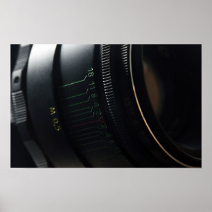 Póster Lente de cámara