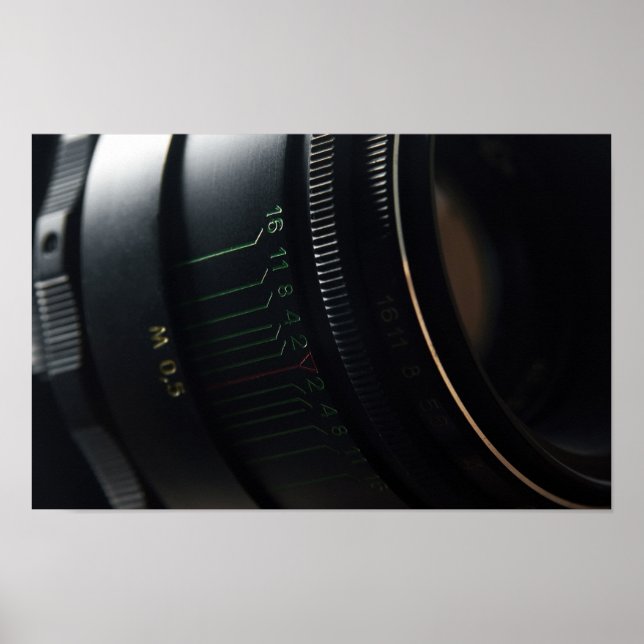 Póster Lente de cámara (Frente)