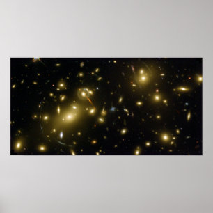 Póster Lente de la gravedad del racimo Abell 2218 de la