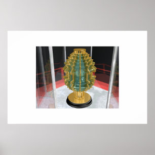 Póster Lente del faro de Fresnel