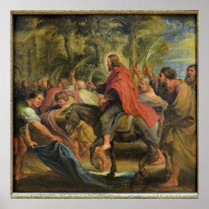 Póster L'Entrée du Christ à Jérusalem