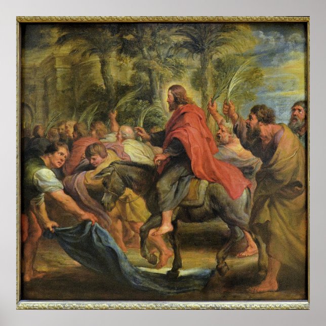 Póster L'Entrée du Christ à Jérusalem (Frente)