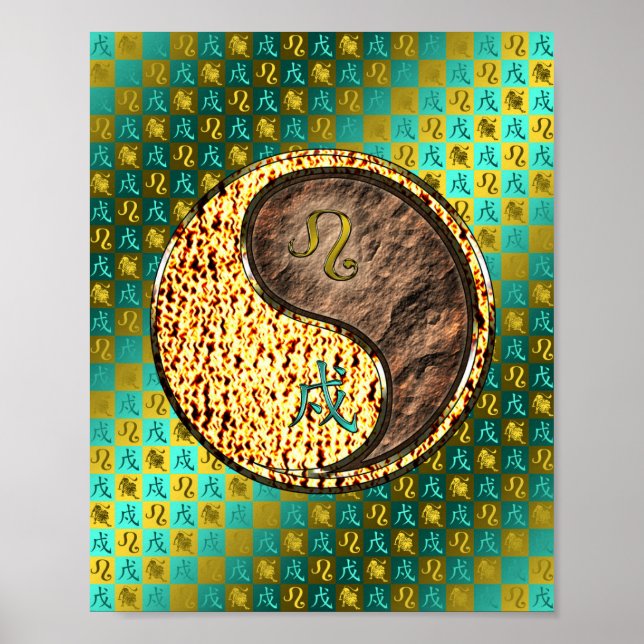 Póster Leo & Earth Dog (Frente)